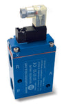3-Way, "Bi-Stable" Servo Controlled Vacuum Valve With Low Absorption Coils