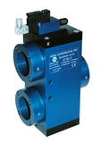 3-Way, "Bi-Stable" Servo Controlled Vacuum Valve With Low Absorption Coils