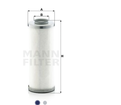 Air Oil Separator 965412 for Becker Vacuum Pump