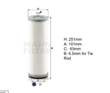 Air Oil Separator 965416 for Becker Vacuum Pump