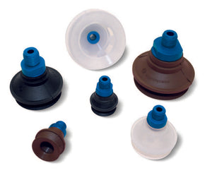 Reinforced Bellows Vacuum Cups With Male and Female Supports