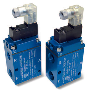 3-Way, "Bi-Stable" Servo Controlled Vacuum Valve With Low Absorption Coils
