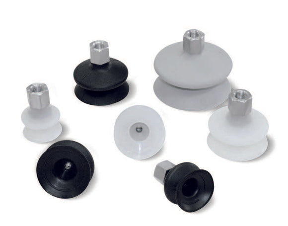 Vacuum Cups With One Bellow With Vulcanised Support